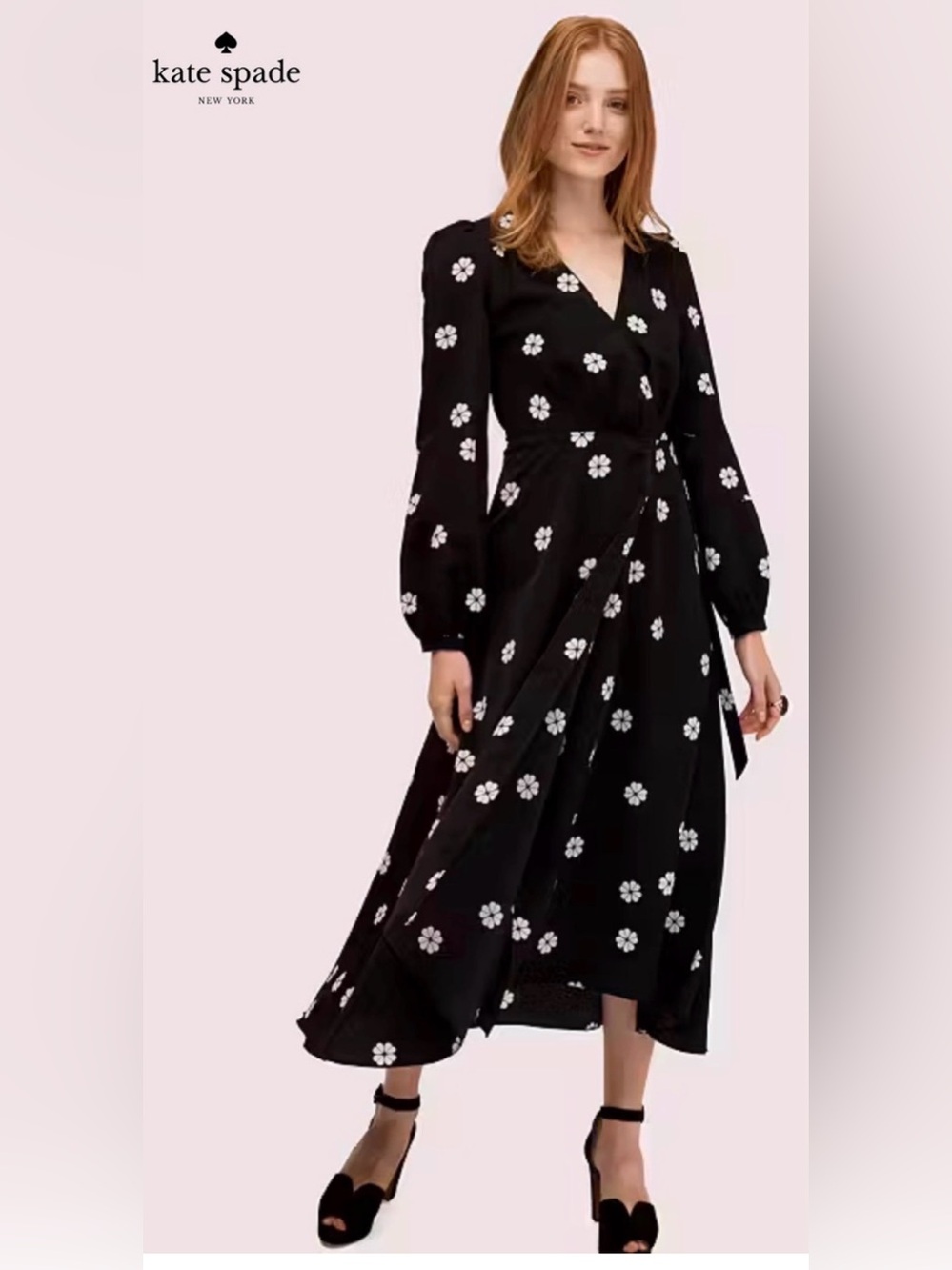 Kate Spade Clover Wrap Dress